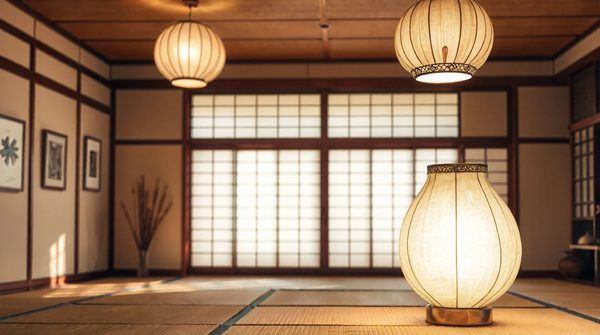 L'art d'intégrer une lampe japonaise dans votre décoration